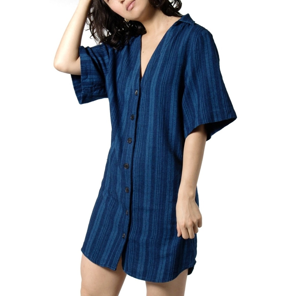 Levi's Inky Poncho Stripe Blue | Frida Dress